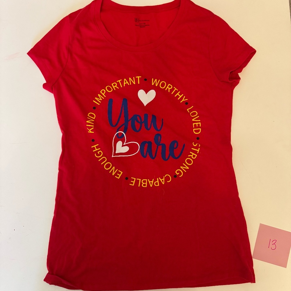 Hand Made You Are Important Shirt No Boundaries#147